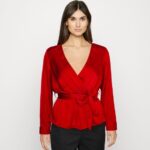 Z62T682 Women Anna Field Blouse Red