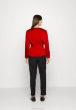 Z62T682 Women Anna Field Blouse Red - Image 3