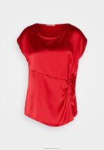 Z62T683 Women Anna Field Blouse Red - Image 5