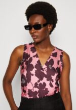 Z62T688 Women Anna Field Blouse Pink/Multi Coloured - Image 4