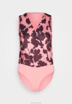 Z62T688 Women Anna Field Blouse Pink/Multi Coloured - Image 5