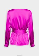 Z62T694 Women Anna Field Blouse Purple - Image 6