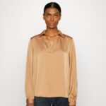 Z62T695 Women Anna Field Blouse Brown