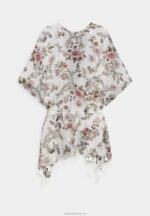 Z62T697 Women Anna Field Tunic Off-White/Pink - Image 2