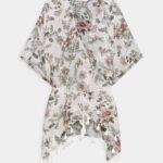Z62T697 Women Anna Field Tunic Off-White/Pink