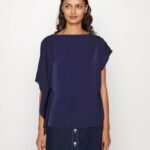 Z62T699 Women Anna Field Blouse Dark Blue