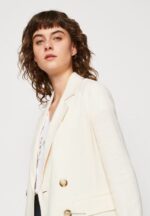 Z62T711 Women Anna Field Short Coat Beige - Image 4