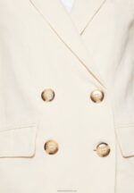 Z62T711 Women Anna Field Short Coat Beige - Image 6