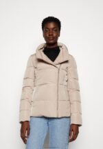 Z62T733 Women Anna Field Winter Jacket Light Brown - Image 4