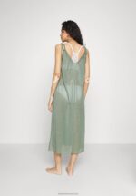 Z62T752 Women Anna Field Simple Strap Beach Dress Beach Accessory Khaki - Image 3