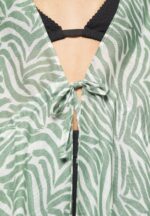 Z62T753 Women Anna Field Beach Accessory Khaki/Off-White - Image 5