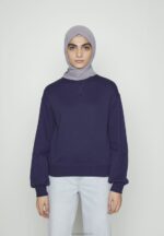 Z62T757 Women Anna Field Sweatshirt Dark Blue