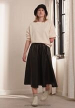 Z62T758 Women Anna Field Sweatshirt Beige - Image 2