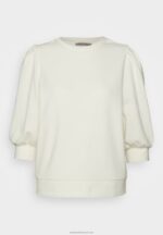 Z62T766 Women Anna Field Sweatshirt Off White - Image 7