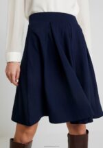 Z62T772 Women Anna Field A-Line Skirt Maritime Blue - Image 5
