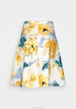 Z62T775 Women Anna Field Pleated Skirt Multi-Coloured - Image 2