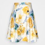 Z62T775 Women Anna Field Pleated Skirt Multi-Coloured