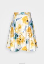 Z62T775 Women Anna Field Pleated Skirt Multi-Coloured