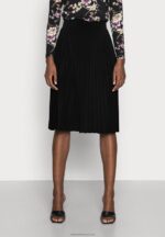 Z62T776 Women Anna Field Plisse A-Line Mini Skirt A-Line Skirt Black