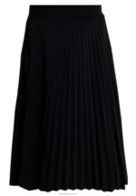 Z62T776 Women Anna Field Plisse A-Line Mini Skirt A-Line Skirt Black - Image 4