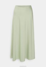 Z62T785 Women Anna Field A-Line Skirt Light Green