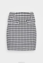 Z62T792 Women Anna Field Mini Skirt Black/White