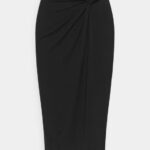 Z62T794 Women Anna Field Pencil Skirt Black