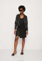 Z62T799 Women Anna Field Pencil Skirt Black - Image 2