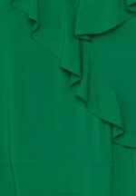 Z62T7 Women Anna Field Volant Midi Dress Day Dress Green - Image 3