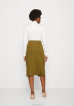 Z62T800 Women Anna Field Pencil Skirt Khaki - Image 3