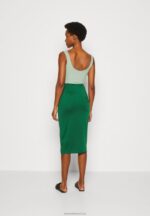 Z62T801 Women Anna Field Pencil Skirt Dark Green - Image 3