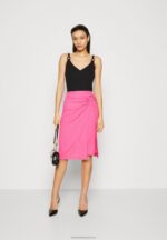 Z62T805 Women Anna Field Wrap Skirt Pink - Image 2