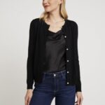 Z62T820 Women Anna Field Cardigan Black