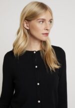Z62T820 Women Anna Field Cardigan Black - Image 4