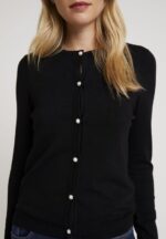 Z62T820 Women Anna Field Cardigan Black - Image 6