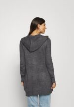 Z62T823 Women Anna Field Cardigan Dark Grey Melange - Image 3