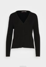 Z62T824 Women Anna Field Cardigan Black - Image 5