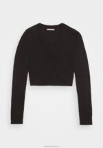 Z62T832 Women Anna Field Cardigan Black - Image 7