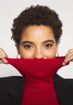 Z62T838 Women Anna Field Jumper Red - Image 4