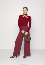 Z62T843 Women Anna Field Jumper Dark Red - Image 2
