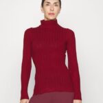 Z62T843 Women Anna Field Jumper Dark Red