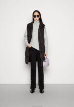 Z62T849 Women Anna Field Jumper 112 Mottled Grey - Image 2