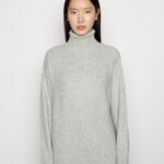 Z62T849 Women Anna Field Jumper 112 Mottled Grey
