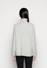 Z62T849 Women Anna Field Jumper 112 Mottled Grey - Image 3