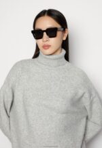 Z62T849 Women Anna Field Jumper 112 Mottled Grey - Image 4