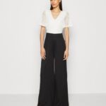 Z62T865 Women Anna Field Jumpsuit White/Black