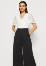 Z62T865 Women Anna Field Jumpsuit White/Black - Image 4