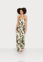 Z62T868 Women Anna Field Jumpsuit Black/Green