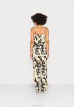 Z62T868 Women Anna Field Jumpsuit Black/Green - Image 3