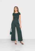 Z62T870 Women Anna Field Jumpsuit Dark Green - Image 2